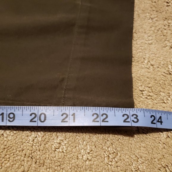 Tommy Bahama Cropped Pants Ellery Fit Summer Modest Brown | Women's 14 Pre-owned - Picture 8 of 12